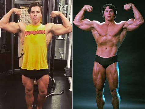 Olympia, conan, terminator, and governor of california. Arnold Schwarzenegger's Son Recreated His Dad's Iconic ...