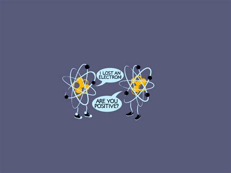 Molecules Photo Humor Science Atoms Simple Background Hd Wallpaper