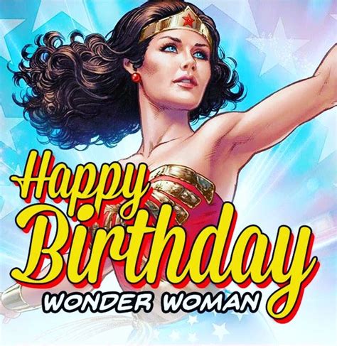Wonder Woman Birthday Images BIRTDGA