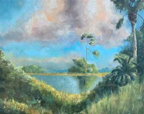 Florida Landscape Oil Painting Etsy