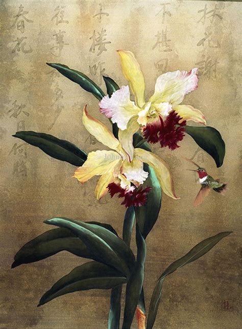 The Collection Orchids Painting Botanical Painting Botanical Artwork