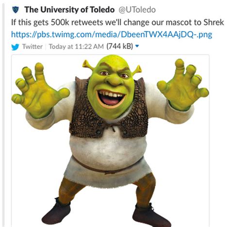 Shrek Loses Shot At Becoming Toledo Mascot
