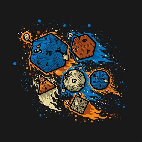 Rpg United Remix D20 Game Dice T Shirt The Shirt List Juego De Rol