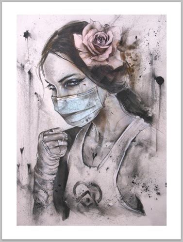 Stay Home Healthcare Warrior By Brian Viveros Editioned Artwork Art