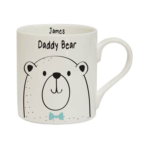 Personalised Daddy Bear Mug By British And Bespoke