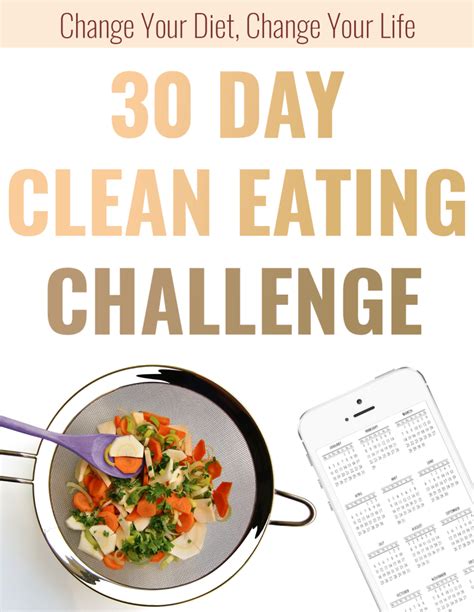 30 Day Clean Eating Challenge Diet And Nutrition Online