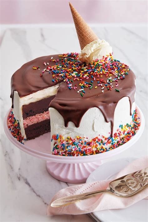 Pin By Happy Birthday Messages On Birthday Decoration In Ice Cream Cake Recipe Ice Cream