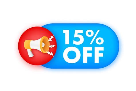 15 Percent Off Sale Discount Banner With Graphic By Dg Studio