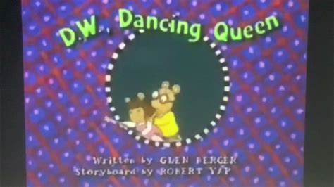 Arthur Dw Dancing Queen Title Card Youtube