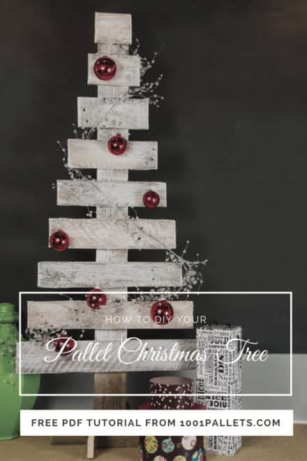 Easy Pallet Christmas Tree 1001 Pallets