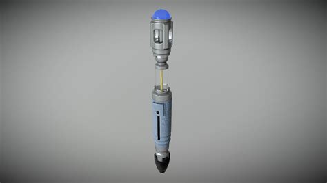 10th Doctor Sonic Screwdriver Papercraft
