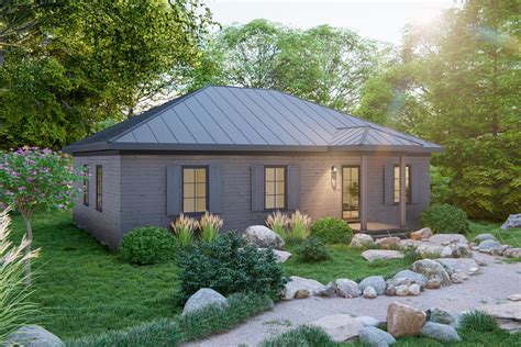 1200 Square Foot Hipped Roof Cottage 865001shw Architectural Designs House Plans
