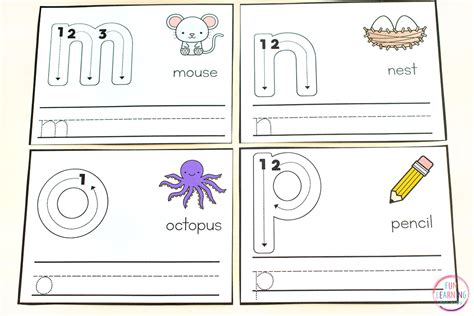 Printable Alphabet Letter Formation Cards For Kids