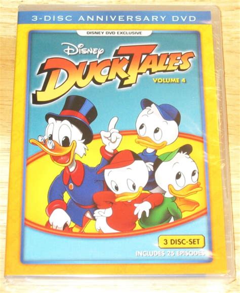 Disney Ducktales Volume 4 3 Disc Dvd Set 25 Episodes Original Series