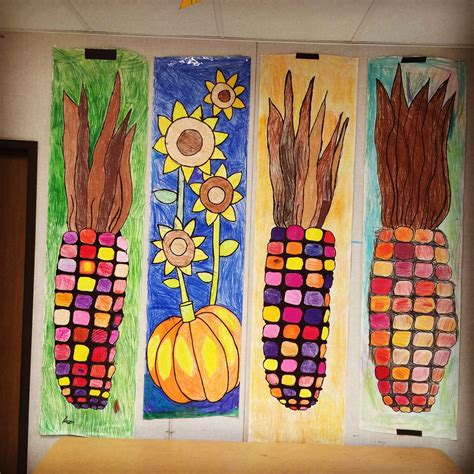 More Fall Festival Banners Art Projects For Kids Thanksgiving Art