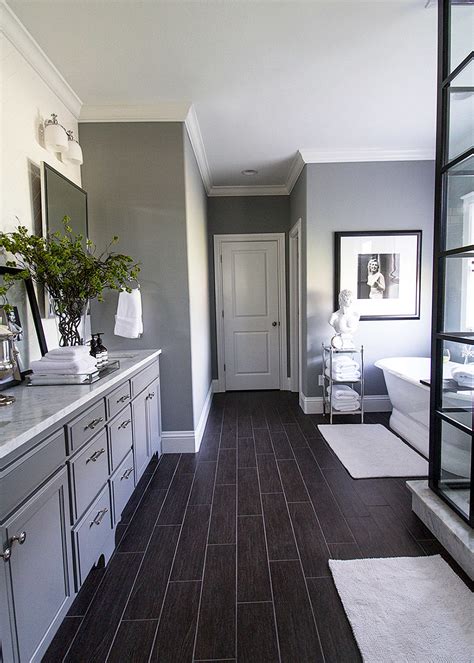 15 Bathrooms That Have Been Transformed With Wood Tile