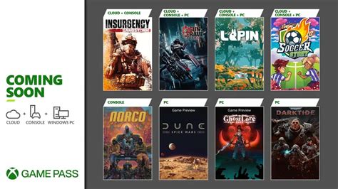 xbox game pass november new games announced