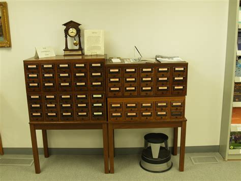 The Card Catalog Is Officially Not Dead Smithsonian The Three R
