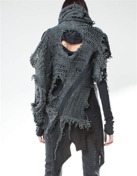 Demobaza Mesh Commander Holes Dystopian Fashion Fashion