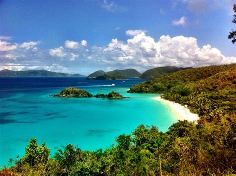 Most Beautiful Beaches Beautiful Places Trunk Bay Us Virgin Islands
