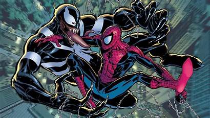 Venom Spiderman Spider Wallpapers Background Comics Wall