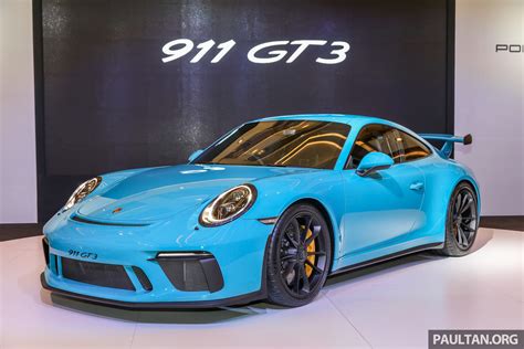 We did not find results for: Porsche 911 GT3 launched in Malaysia - from RM1.7m