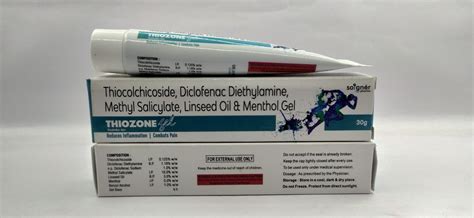 Diclofenac Diethylamine Diclofenac Sodium Thiocolchicoside Linseed