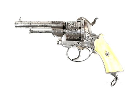 Antique Pinfire Revolver Sn Abhp