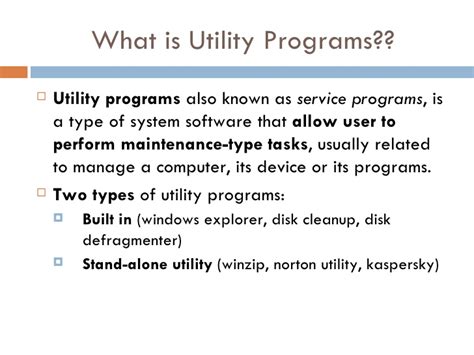 So there are 5 types of the system software which i think are the most considerable system software. SYSTEM SOFTWARE