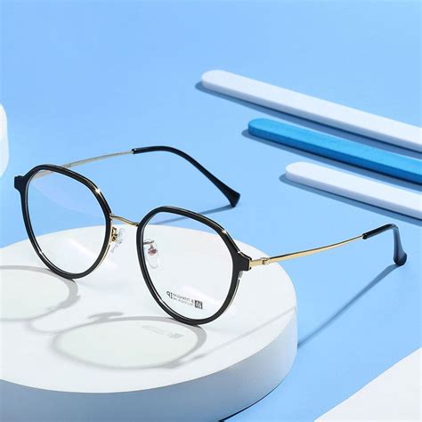hotochski unisex full rim round beta titanium frame eyeglasses 7012 eyeglasses eyeglasses for