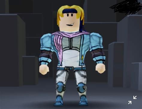 I Made My Roblox Character Caesar Zeppeli Rshitpostcrusaders