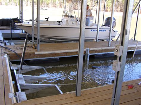 Front Mount Boat Lifts Floatair Boatlifts