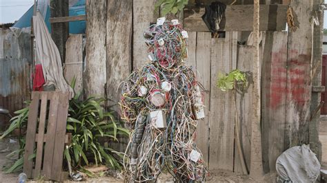 Artists Highlight A Citys Woes With Fantastical Costumes Made Out Of