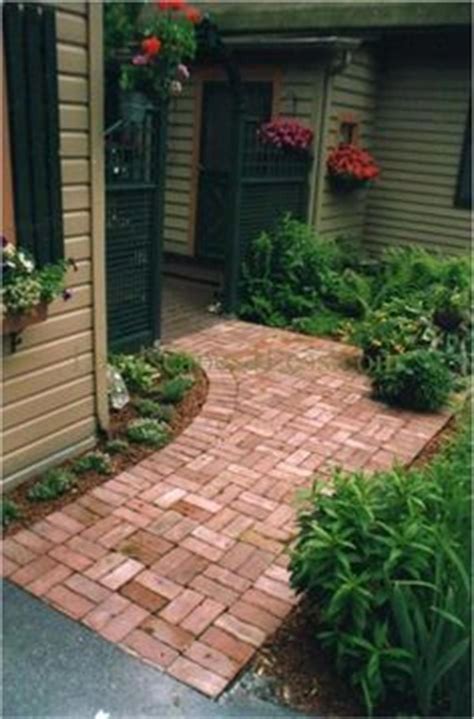 The design that you package make with brick walkway are various. 40 Best Brick And Concrete Walkway Designs Ideas 23 ...