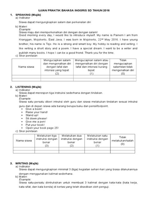 10 ekor ikan gurami @ rp. Contoh Proposal Ujian Praktek Sd Kelas 6 - Berbagi Contoh Proposal