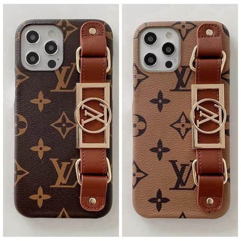 Louis Vuitton Wrist Strap Band Iphone Case 12 Pro Max Luxury Phone