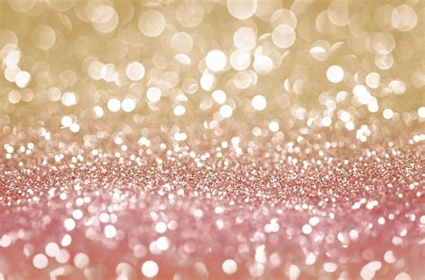 Rose Gold Pink Abstract Glitter Texture Bokeh Backdrop