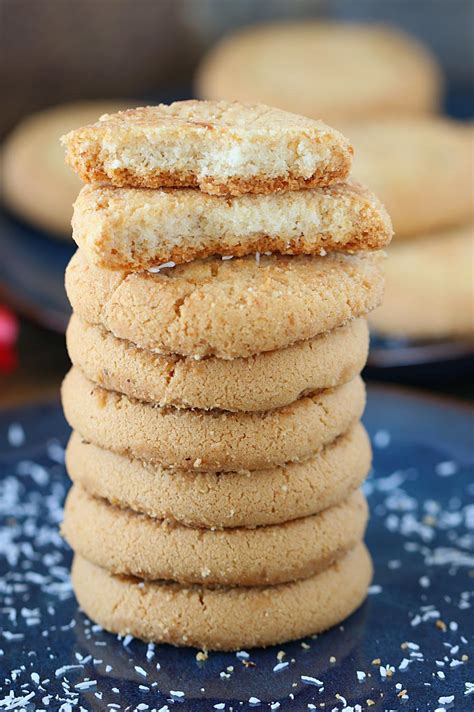 Eggless Coconut Cookies Coconut Cookies Without Eggs Coconut Cookies