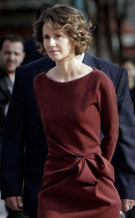 Asma Al Assad The Wife Of Syrian Dictator Bashar Assad Der Spiegel