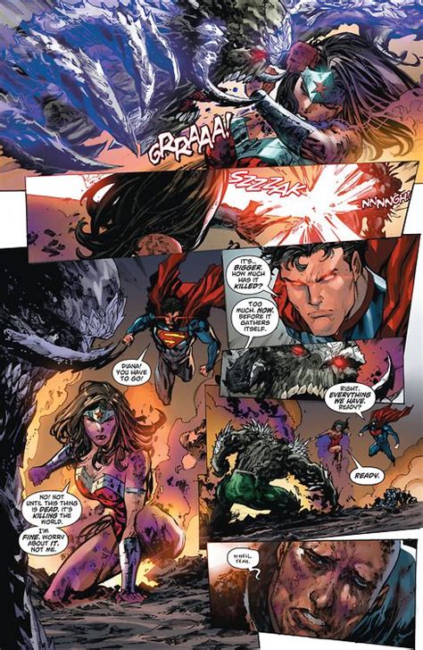 Superman And Wonder Woman Vs Doomsday Tumblr Dc Comics Women Villains