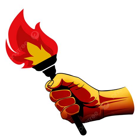 Hand Holding Torch Clipart Png Images Fist Holding Torch Fist Hand