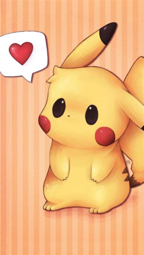 Cute Pikachu Wallpaper By Lovelynature27 A5 Free On