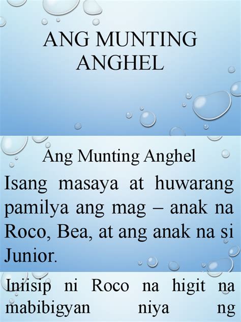 Ang Munting Anghel Grade 5 March 8 Pdf