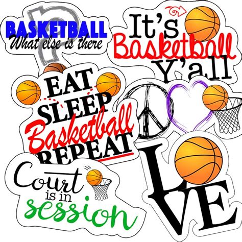 Basketball Stickers Perfect Basketball Stickers For Water