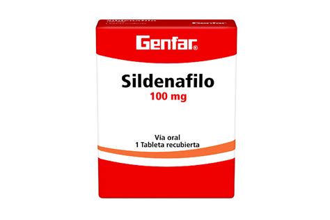 sildenafilo 100 mg caja 1 tableta recubierta 654827 droguerías cafam