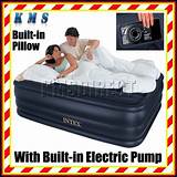 Intex Raised Downy Queen Airbed With Built In Electric Pump Pictures