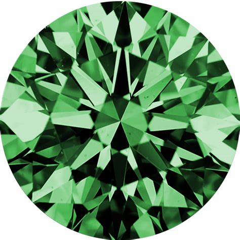 Natural Extra Fine Green Diamond Round Vvs2 Vs1 Africa Extra F