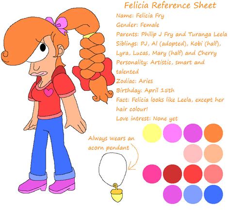 Felicia Reference Sheet By Heartinarosebud On Deviantart