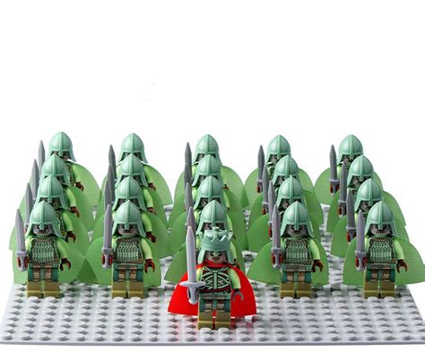 The Lord Of The Rings Undead Horde Corps Minifigures Lego Compatible