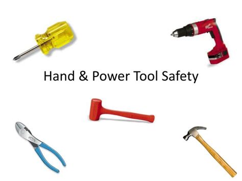Hand And Power Tools Safety Hand Power Tool Safety Video Training Kit